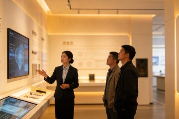 企业展厅分区讲解系统